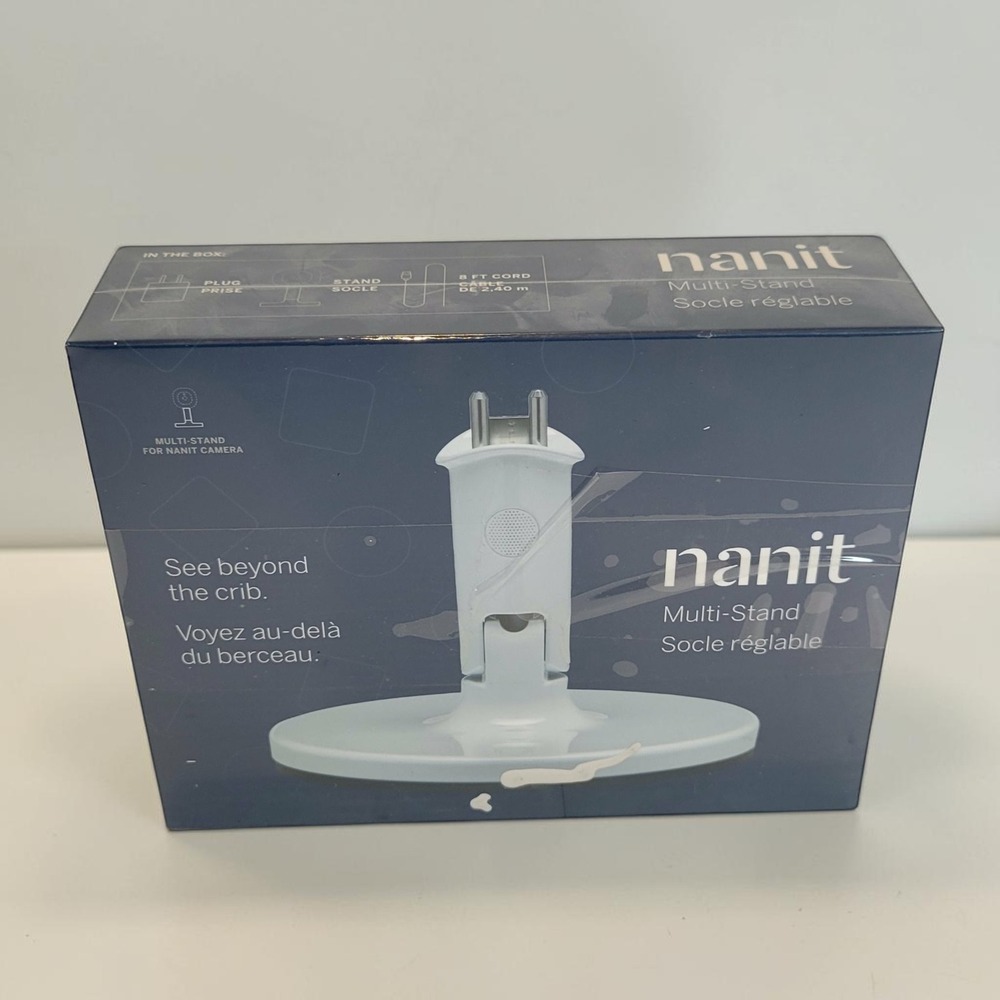 Nanit Multi-Stand for Nanit Baby Monitor Cameras White N102 Travel Base NEW